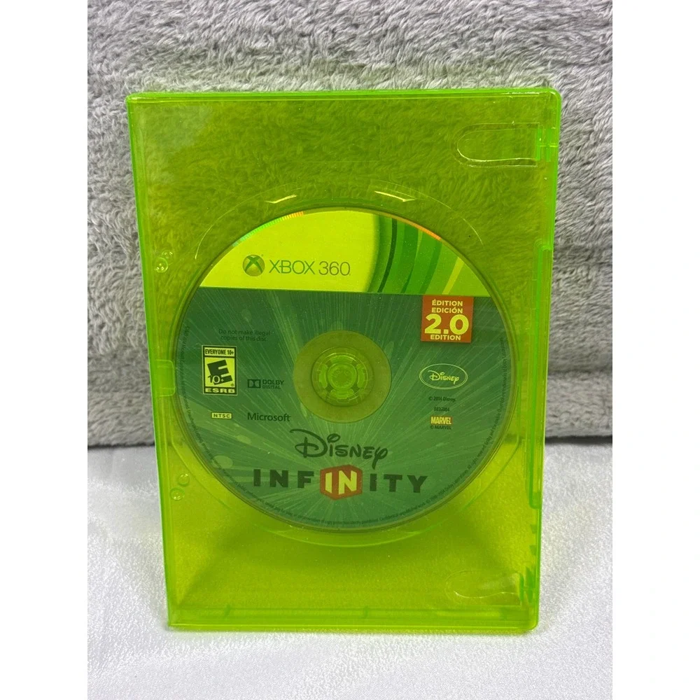 Disney Infinity 2.0 Edition Xbox 360 Blue Marvel Video Game Disc